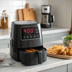 Air fryer preheating